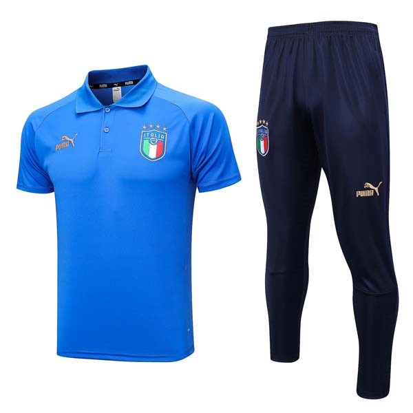 Polo Italia Conjunto Completo 2023 2024 Azul 4